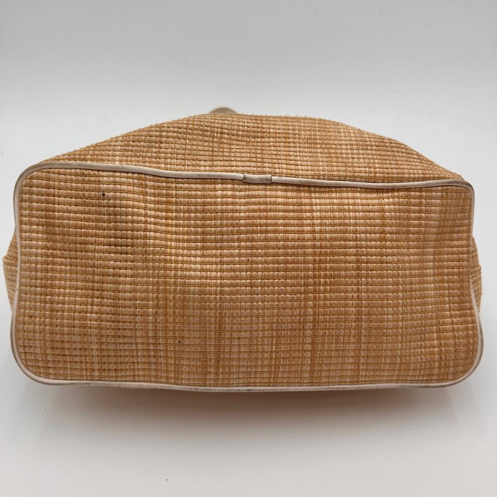 Fossil Monogram Canvas Brown Shoulder Satchel Pur… - image 7